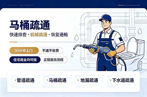 恩平马桶疏通