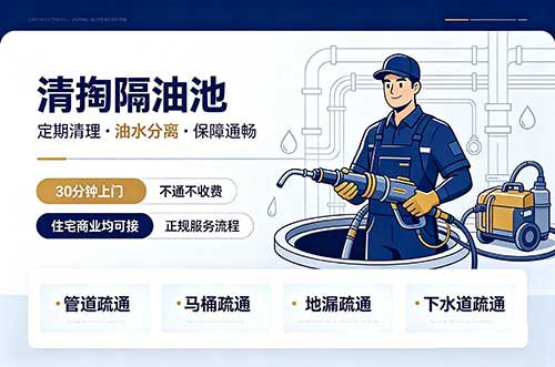 恩平清掏隔油池