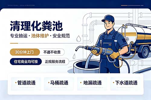 恩平清理化粪池